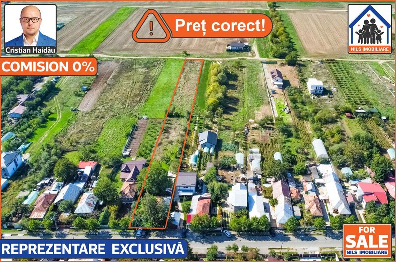 Teren intravilan | 3573mp | Toate utilitatile! | Buftea IF