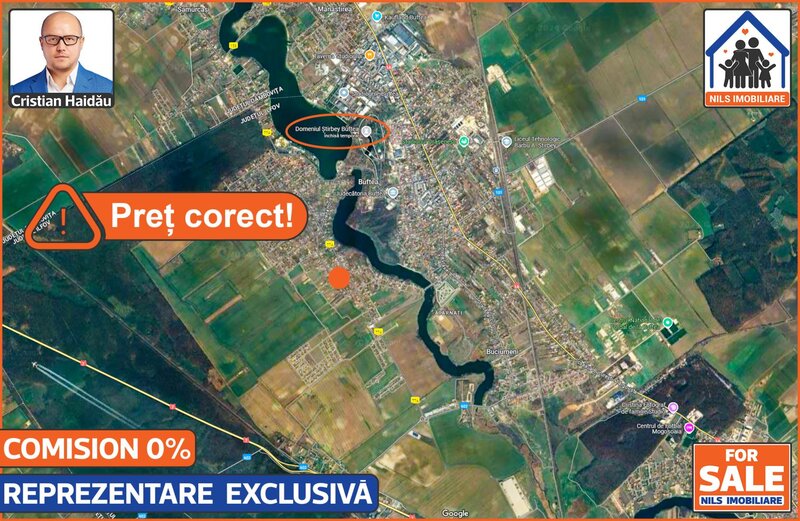 Teren intravilan | 3573mp | Toate utilitatile! | Buftea IF