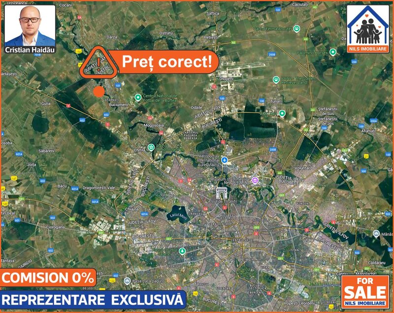 Teren intravilan | 3573mp | Toate utilitatile! | Buftea IF